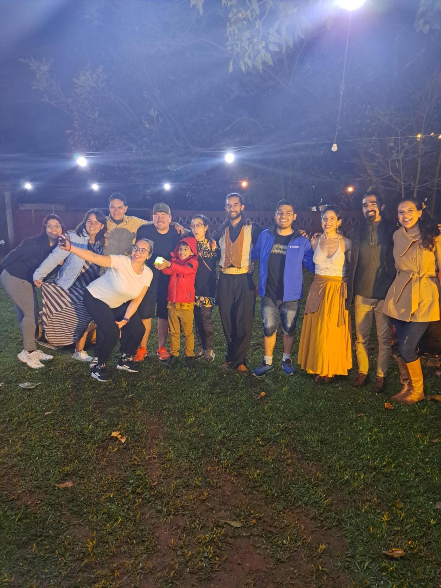 Bungalow Hostel Iguazu ปูแอร์โตอีกวาซู ภายนอก รูปภาพ